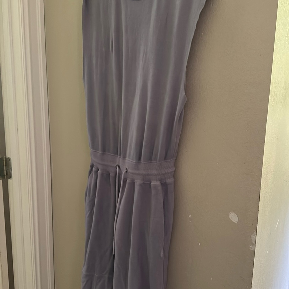Nwot Free people Throw and Go jumpsuit /lavender